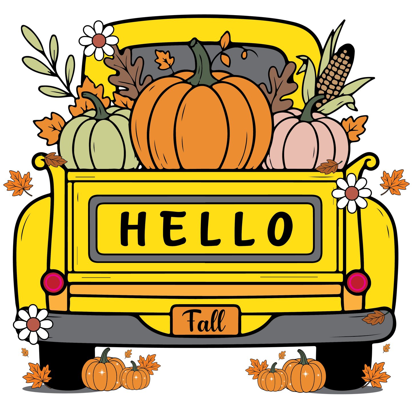 Truck Load of Pumpkins