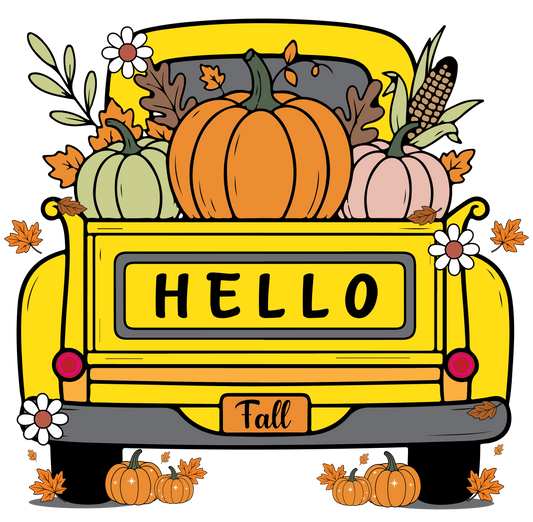 Truck Load of Pumpkins