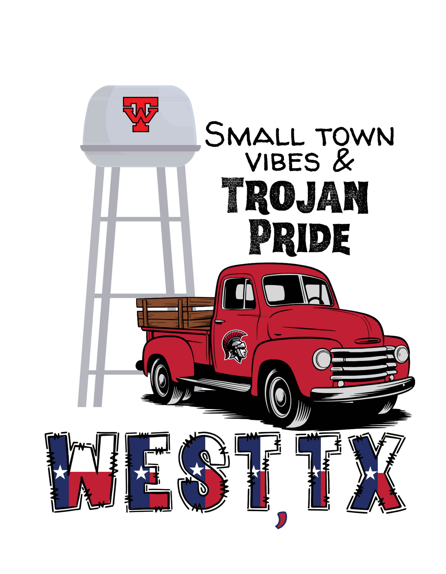 Rabbit Skins Infant "West Red Truck" Fine Jersey Bodysuit image 0